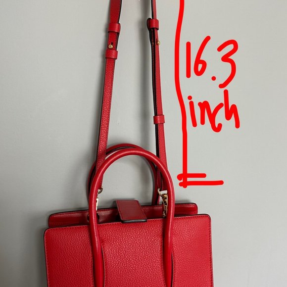 Red Christian Louboutin Purse 8.2 inches deep | 3.2 inches wide - Picture 12 of 15